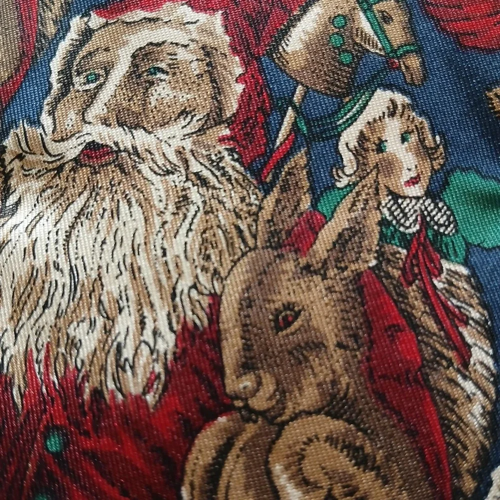 Robert Talbott Nordstrom Tie Mens One Size Silk Christmas‎ Santa Holiday Novelty